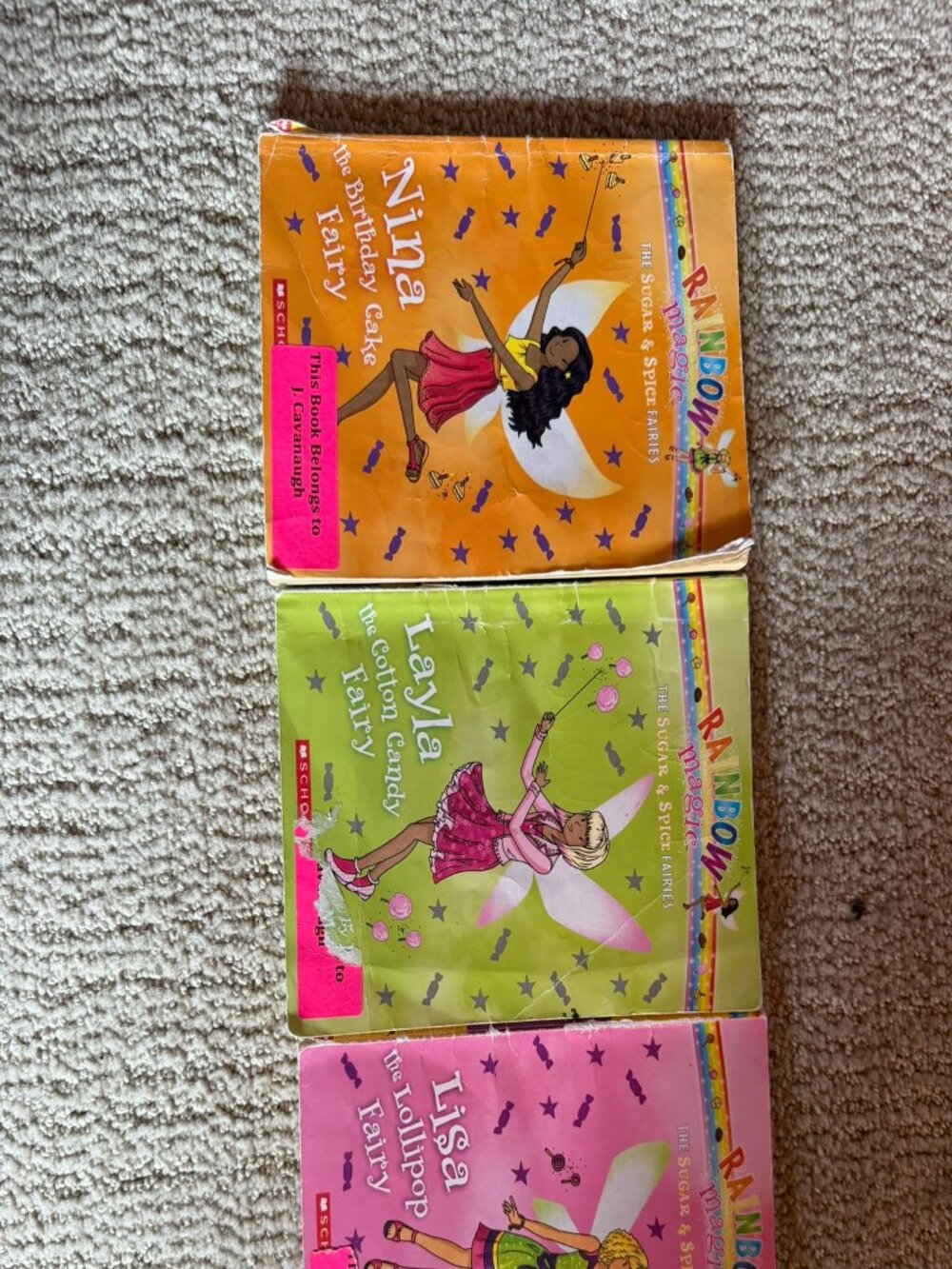 Rainbow Magic The Sugar and Spice Fairies books by Daisy Meadows
